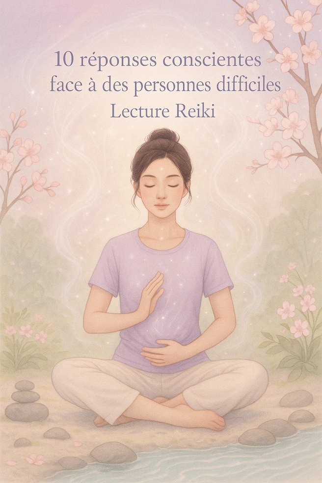 ** 10 réponses conscientes face à des personnes difficiles – Lecture Reiki **
