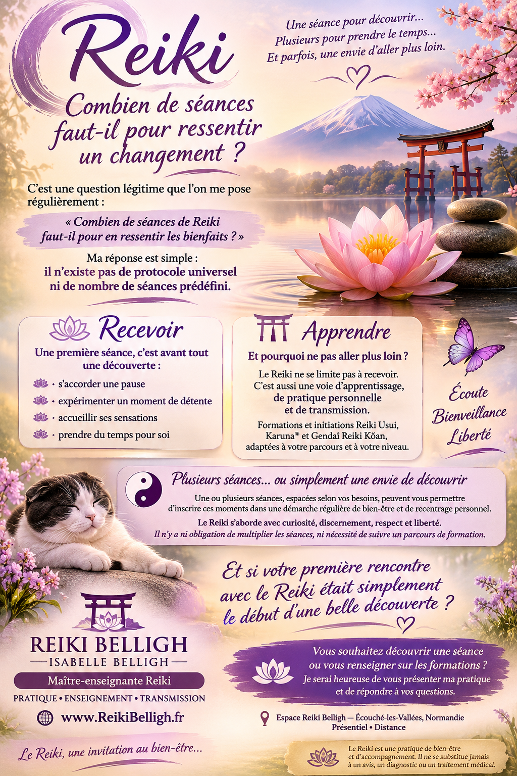  " REIKI : COMBIEN DE SÉANCES FAUT-IL POUR RESSENTIR UN CHANGEMENT ? "